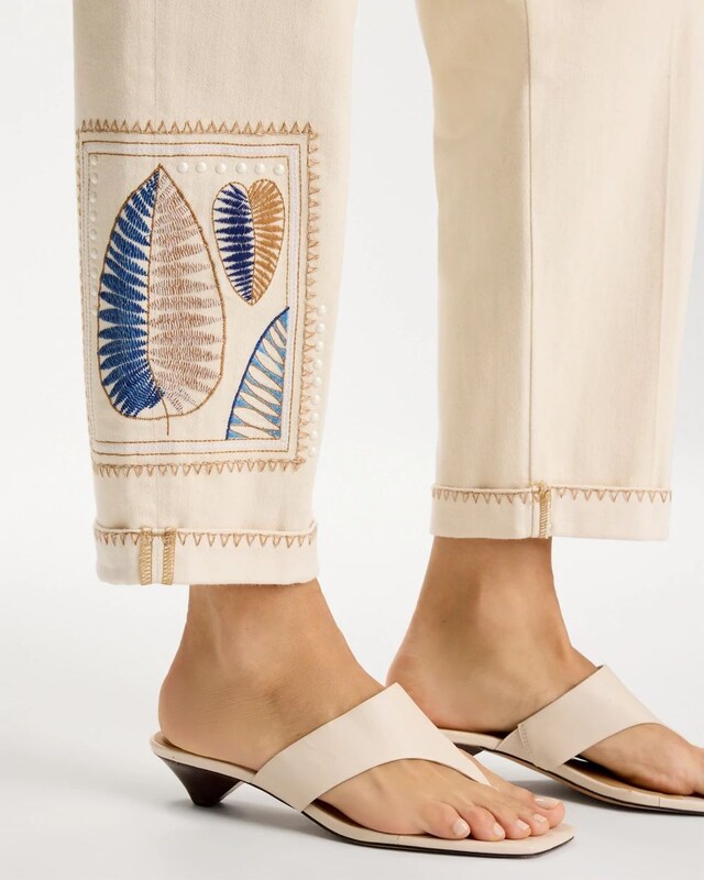 Patchwork Relaxed Boyfriend Jean - image 4
